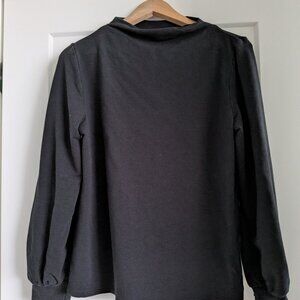 Encircled | Dressy Mock Neck Sweatshirt | Women's Size L